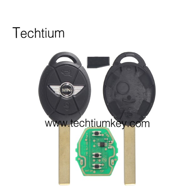 315Mhz 7935/ID44 chip FCC:LX8FZV Llave remota de 2 botones para BMW Mini